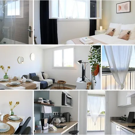Apartamento Expat Renting - Le Boheme Zen - Proche Airbus Colomiers Exterior foto