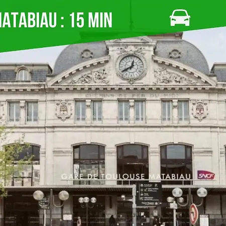 Apartamento Expat Renting - Le Boheme Zen - Proche Airbus Colomiers Exterior foto