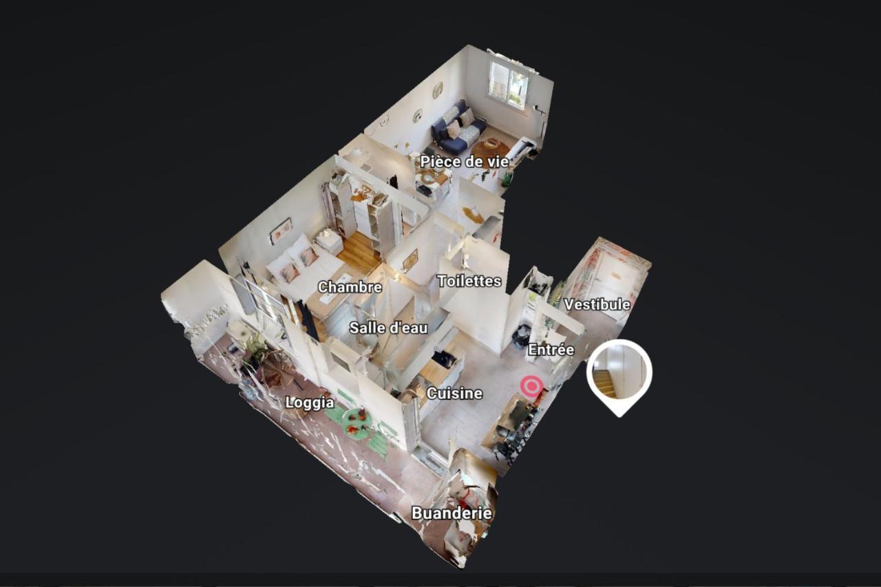 Apartment Expat Renting - Le Boheme Zen - Proche Airbus Colomiers